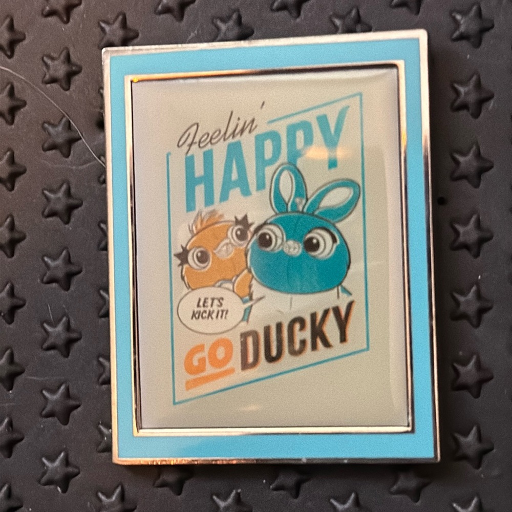 Feeling Happy Go Ducky from Toy Story 4 pin